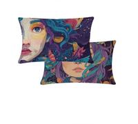 Funda Cojines 30x50cm Beige Funda Cojin Exterior Impermeable Marina De Guerra Cojines Sofa Juego de 2 Lino Cushion Covers Con Cremallera Invisible Para Salon Jardín Exterior Patio Decorativos T206