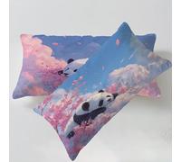 Funda Cojines 30x50cm Rosa Fundas Cojin Flores Fundas Cojines Terciopelo Juego de 2 Impresión a Doble Cara Suave y Cómodo Lavable Utilizzato per Decoración para El Hogar C0C530