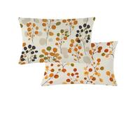 Funda Cojines 40x60 Naranja Quemado Funda Cojin Exterior Impermeable Marina De Guerra Cojines Sofa Lino Cushion Covers Decorativos Con Cremallera Invisible Para Salon Jardín Patio Decorativos T194