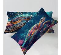 Funda Cojines 40x70cm Color Naranja Fundas Cojin Animal Fundas Cojines Lino Juego de 2 Impresión a Doble Cara Suave y Cómodo Lavable Utilizzato per Decoración para El Hogar C0C502