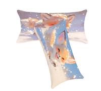 Funda Cojines 40x80cm MarróN Fundas Cojin Animal Cojines Sofa Lino Fundas Cojine Decorativos Juego de 2 Cremallera Invisible Facile da Pulire Lavabile in lavatrice para Dormitorio Salón Sofá C0C172