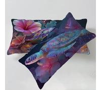 Funda Cojines 50x80cm Rosa Fundas Cojin Flores Fundas Cojines Terciopelo Juego de 2 Impresión a Doble Cara Suave y Cómodo Lavable Utilizzato per Decoración para El Hogar C0C504