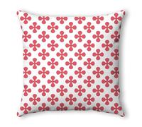 Funda Cojines 60x60 Flor Abstracta Rosa Cojines Cama Sofa Lino Lavable Cuadrado con Cremallera Invisible Funda Cojin para Sofa Hogar Decoración Jardín Oficina Coche
