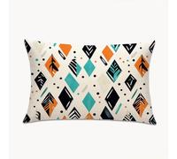 Funda Cojines Amarillo 60 x 90 cm Grande Funda Almohada para Sofa con Cremallera Oculta, Azul-Verde Terciopelo Protector Almohada para Sala de Estar, Dormitorio, Pillow Case para Navideño 2Y-726