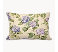 Funda Cojines Azul 60 x 90 cm Grande Funda Almohada para Sofa con Cremallera Oculta, Púrpura Lino Protector Almohada para Casa, Sala de Estar, Dormitorio, Decorativo Pillow Case para Navideño 2Y-290