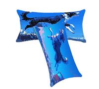 Funda Cojines Azul Funda Cojin 50x70cm Animal Fundas Cojins Juego de 2 Lino Fundas Cojine Decorativos Impresión a Doble Cara Suave y Cómodo per Decoración para El Hogar e Regalo per le Feste C0C265