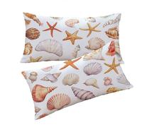 Funda Cojines Beige Fundas Cojin 50x80cm CaparazóN Cojines Sofa, Lino Funda Cojin Decorativos Juego de 2 Piezas con Cremallera Invisible Suave y Cómodo Lavable a Mano para Dormitorio Cama Sofá T0T437