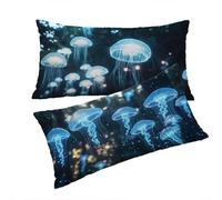 Funda Cojines Color Huevo De Pato Fundas Cojin 50x80cm Animal Cojines Sofa Terciopelo Funda Cojin Decorativos Juego de 2 Piezas con Cremallera Invisible Lavable a Mano para Dormitorio Cama Sofá T0T99