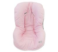 Funda colchoneta universal para grupo 0 o maxi-cosi. Varios modelos y colores disponibles (Estrellas Rosa, Acolchado)