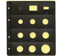 Funda Colección Monedas Euro PARDO, 9 Departamentos