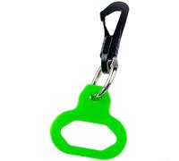 Funda colgante de silicona para regulador de segunda etapa de buceo con llavero de liberación rápida para asegurar el equipo de buceo, paquete de 4 compatibles con buceo, esnórquel, accesorios de