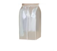 Funda colgante PEVA a prueba de polvo para traje y abrigo con influencia de estilo japonés, construcción espaciosa 3D, (50 x 120 x 120 cm)