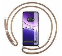 Funda Colgante Transparente para OPPO A5m / A5 4G / 5G con Cordon Camel