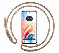 Funda Colgante Transparente para OPPO A79 5G con Cordon Camel