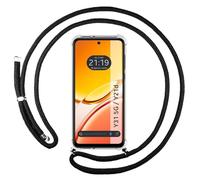 Funda Colgante Transparente para Vivo Y31 5G / Y21d con Cordon Negro