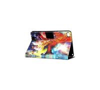 Funda colorida compatible con Samsung A8 2022/2021SM-X200/X205/X207, funda protectora tipo folio con soporte y función de encendido/apagado