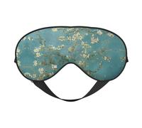 Funda cómoda con estampado de flor de almendro para todas las ocasiones, bloquea la luz, ideal para camping, turnos, bloquea bien la luz