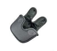 Funda compacta de 12 cm hecha de lona resistente con cierres dobles seguros e imanes diseñados para putters Mezz1 de golf de laboratorio, ideal para protección de viajes y mantenimiento diario del
