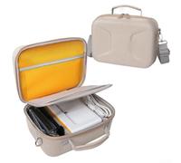 Funda compacta para impresora fotográfica Kodak DOCK Plus, a prueba de polvo, a prueba de golpes, portátil, de EVA, con ajuste seguro y compartimentos organizados (caqui amarillo)