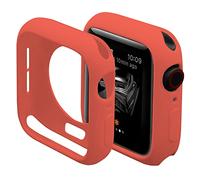 Funda compatible con Apple Watch SE Series 6/5/4 de 44 mm, accesorios de cubierta YINVA para iWatch de 44 mm (rojo)