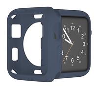 Funda compatible con Apple Watch Series 3/2/1 de 38 mm, accesorios de cubierta YINVA para iWatch de 38 mm (azul)