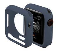 Funda compatible con Apple Watch Series 7 de 45 mm, accesorios de cubierta YINVA para iWatch de 45 mm (azul)