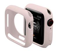 Funda compatible con Apple Watch Series 7 de 45 mm, accesorios de cubierta YINVA para iWatch de 45 mm (rosa)