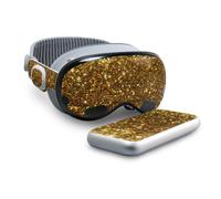 Funda compatible con Beats Solo 4 - Dorado brillante - Vinilo protector premium 3M - F cil de aplicar | Fabricado en EE. UU. por MightySkins