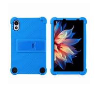 Funda Compatible con Blackview Mega 2 12", Funda De Silicona For Airbag | Soporte for tableta, protección de esquina de airbag, silicona a prueba de golpes, soporte incorporado(Blue)