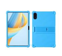 Funda Compatible con Blackview Mega 3 12.1", Funda de Silicona for Airbag | Soporte for tableta, protección de esquina de airbag, silicona a prueba de golpes, soporte incorporado(Sky Blue)