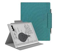 Funda Compatible con Boox Go 10.3'' /Go 10.3 (Gen II) Lumi Funda de Cuero Ligera con Encendido/Apagado automático y Cierre magnético(Dark Green)