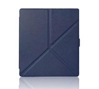 Funda Compatible con Boox Leaf 2/3/3C 7'' eReader Funda Protectora de Cuero PU con función de Encendido y Apagado automático(Dark Blue)