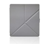 Funda Compatible con Boox Page 7 Pulgadas eReader Funda Protectora de Cuero PU con función de Encendido y Apagado automático(Gray)
