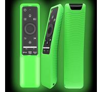 Funda compatible con el mando a distancia Samsung Smart TV serie BN59, protector de silicona ligera, a prueba de golpes, antideslizante, color verde brillante