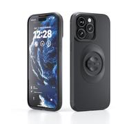 Funda Compatible con Garmin Soporte para iPhone 16 Pro MAX 15 14 13 12 11 Mini Plus - Móvil Carcasa Slim Antichoque Fijar Rápido a Quarter-Turn Porta Movil Bicicleta, Bici y Moto
