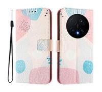 Funda compatible con Honor Magic 8 Pro de piel sintética con tapa y diseño creativo 3D, funda protectora con función atril para Honor Magic 8 Pro, rompecabezas de graffiti