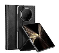 Funda compatible con Honor Magic V5 5G, serie DUX DUCIS Bril, de cuero sintético y policarbonato, con