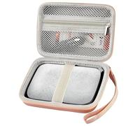 Funda compatible con HP Sprocket Select portátil 2.3 x 3.4 Impresora de fotos instantánea, soporte organizador de viaje para impresora de fotos Zink, cable USB y más accesorios (solo caja)