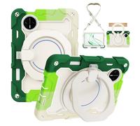 Funda compatible con Huawei MatePad Mini de 8.8 pulgadas, a prueba de golpes, mango giratorio de 360°, funda para tablet para niños, carcasa resistente a las roturas, correa de hombro W a prueba de