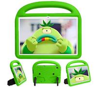 Funda Compatible con Huawei MediaPad T5 10 10.1 Pulgada, [ a Prueba de Los Golpes ] Ligero Protector de EVA para Niños con Asa y Soporte Plegable Cover para Huawei MediaPad T5 10 10.1 Pulgada (Verde)