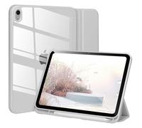 Funda Compatible con iPad de 10.9 Pulgadas de 10.9 Pulgadas 2022 con Soporte para lápices, Funda Protectora Delgada de Triple Soporte con Parte Trasera de TPU Suave, Apagado y Encendido automático,