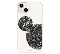 Funda Compatible con iPhone 15 Oficial de Clásicos Disney Trazos para Proteger tu móvil. Carcasa de Silicona Transparente Flexible con Licencia Oficial de Clásicos Disney