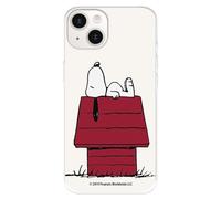 Funda Compatible con iPhone 15 Oficial de Peanuts Snoopy casa para Proteger