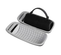 Funda Compatible con JBL Charge 6 Generation, Funda Protectora para Altavoz Bluetooth, Bolsa de Transporte portátil, Bolsa de Viaje EVA, Organizador Protector (Solo Funda) (Forro Gris)