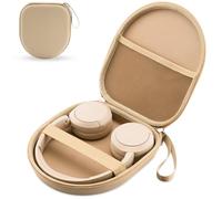 Funda Compatible con JBL Tune 510BT 520BT 500 720 BT 770 NC 760 NC, Sony WH-CH520 WH-CH720N, Auriculares inalámbricos con cancelación de Ruido, Bolsa de Viaje portátil (Beige)