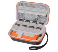 Funda compatible con LaCie Rugged Mini / Thunderbolt 1TB 2TB 4TB 5TB disco duro externo USB 3.0 2.0 USB-C portátil, soporte de almacenamiento para discos duros para Mac PC PC y tarjetas SD de cable,