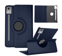 Funda Compatible con Lenovo Idea Tab Pro 12.7 Pulgada 2025 Tableta TB-373FU TB-375FC, Multiángulo Carcasa Cuero PU Soportes Giratorios de 360°