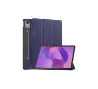 Funda compatible con Lenovo Idea Tab Pro, con soporte de cuero anticaída para tablet - Gris Multicolor Azul Oscuro
