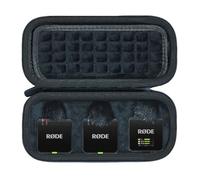 Funda compatible con micrófono inalámbrico RØDE Rode Wireless GO Gen 3/II compacto, negro (solo funda)