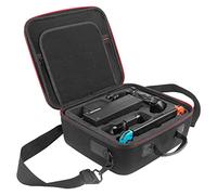 Funda Compatible con Nintendo Switch OLED, Gran Capacidad Estuche Dura de Transporte para la Consola, La Base de la Switch, Adaptado, Strap Joy-con, Control Pro, 21 Cartuchos de Juegos y Accesorios